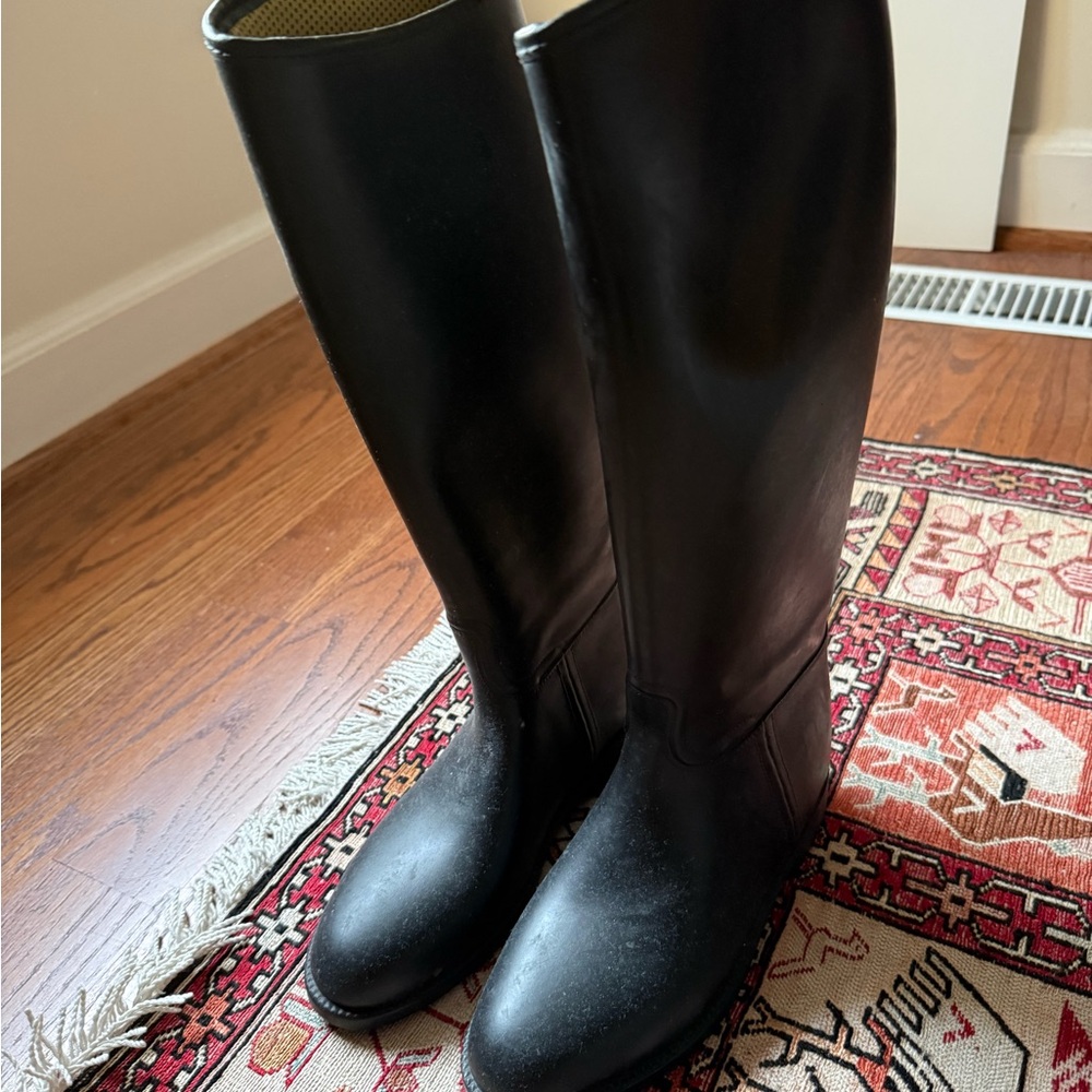 Aigle Black Women's Riding Boots